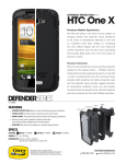 Otterbox HTC One X Defender