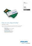 Philips USB Flash Drive FM08FD45B