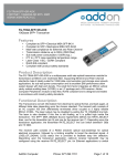 Add-On Computer Peripherals (ACP) 10GBASE-SR MMF LC SFP+ 850nm 300m