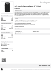 Kensington Soft Case for Samsung Galaxy S™ III Black