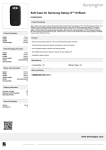 Kensington Soft Case for Samsung Galaxy S&trade; III Black