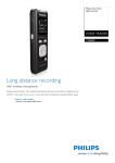 Philips Voice Tracer digital recorder VTR6000