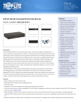 Tripp Lite 8-Port Serial Console/Terminal Server