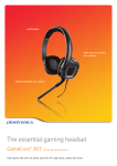 Plantronics GameCom 307