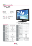 LG 22LT360C 22" HD-Ready Black LED TV