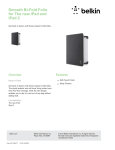 Belkin Smooth Bi-Fold Folio