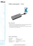 Trust USB cardreader - mini