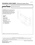 Peerless MSA-301 speaker mount