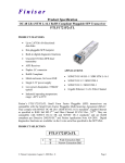 Finisar FTLF1721P2BTL network transceiver module