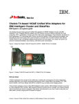 IBM Chelsio T420-CR Dual-port (SFP+) 10GbE PCI-E 2.0