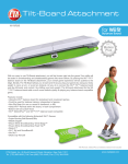 CTA Digital The Real Balance board Attachment for Wii Fit Balance Board