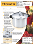 Presto 01755 pressure cooker