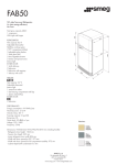 Smeg FAB50BS fridge-freezer