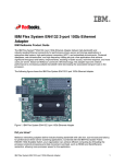 IBM Flex System EN4132 2-port 10Gb Ethernet Adapter