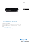 Philips Rest water tray HD5091