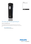 Philips Grooming kit handle QG1092