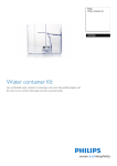 Philips Water container kit HD5065