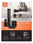 JBL LOFT SERIES LOFT20 loudspeaker