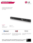 LG NB2420A soundbar speaker