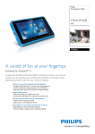 Philips Entertainment Tablet PI3000L2