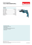 Makita HP1641 power drill