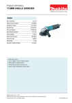 Makita 9564H angle grinder