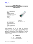 Finisar FTLF1619P1BCL network transceiver module