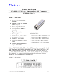 Finisar FTLF1421S1MCL network transceiver module