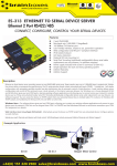 Brainboxes ES-313 serial server