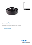 Philips Avance Collection Pulp container CRP222