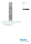 Philips Remote control CRP598