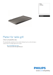 Philips Grill plate HD5023/01