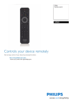 Philips Remote control CRP655