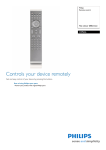 Philips Remote control for micro system CRP626