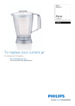 Philips Daily Collection Blender jar CRP572