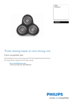 Philips Shaving unit HQ1019