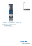 Philips Remote control CRP656