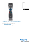 Philips Remote control CRP614