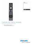 Philips Remote control RC4729