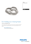 Philips Speed-XL Shaving head holder HQ1022/01