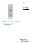 Philips Remote control for DVD player CRP644