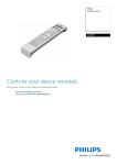 Philips Remote control RC4721