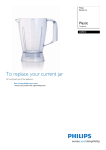 Philips Blender jar CRP574