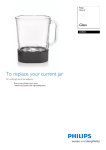 Philips Robust Collection Blender jar CRP551