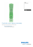 Philips Remote control CRP666