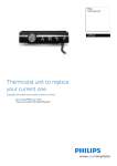 Philips Table grill thermostat unit CRP418