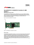 IBM ServeRAID M1100 Series Zero Cache/RAID 5 Upgrade f/ System x
