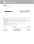 Kramer Electronics BCP-1X59-250 coaxial cable