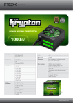 NOX Krypton 1000W