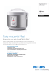 Philips Daily Collection Jar Rice Cooker HD3007/03